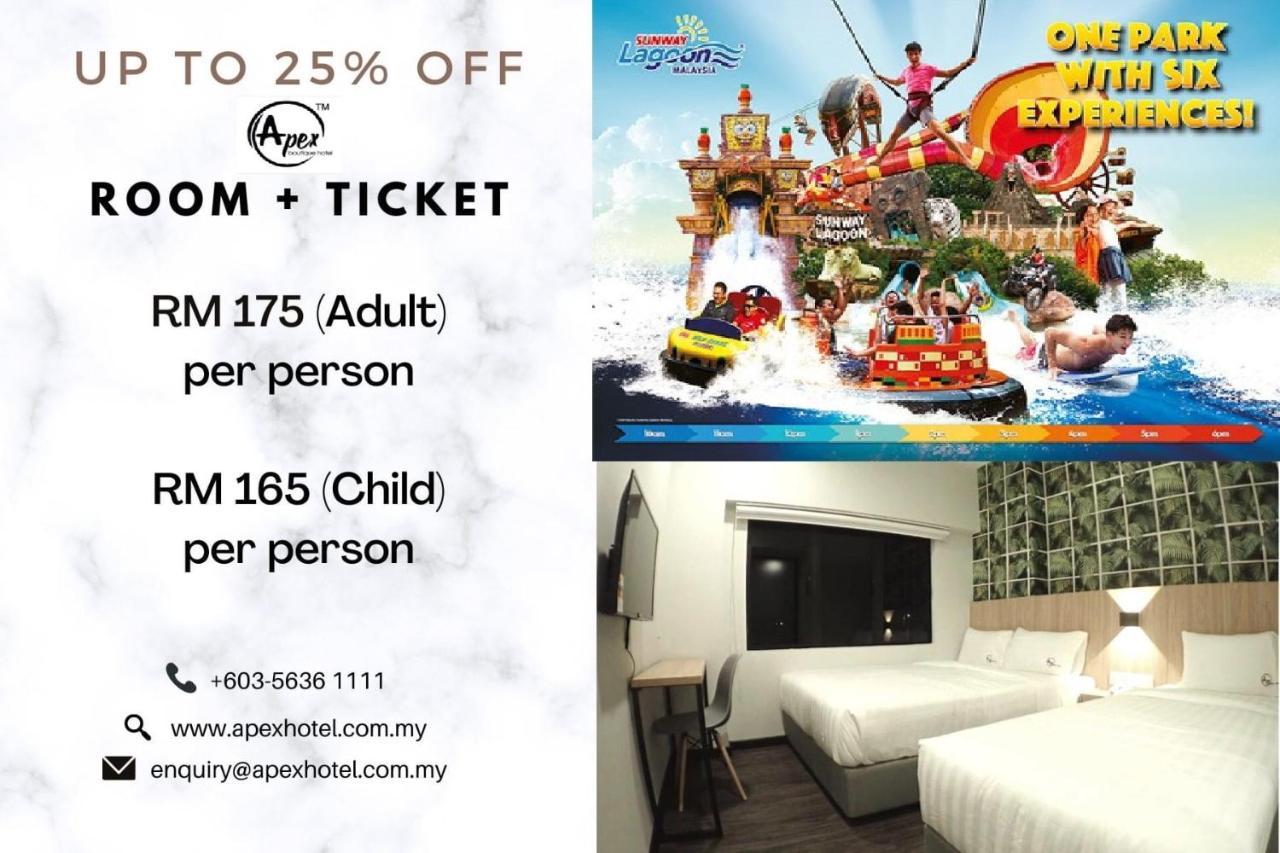 Apex Boutique Hotel @ Bandar Sunway Subang Jaya Exterior foto